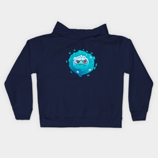 amulet protection small coronavirus offended infection Kids Hoodie